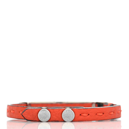 Fendi Calfskin Romano Selleria Bracelet Orange 3 of 4