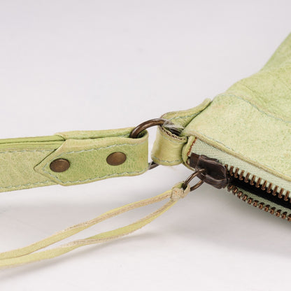 Balenciaga Chevre Flat Handle Clutch Pistachio 13 of 18