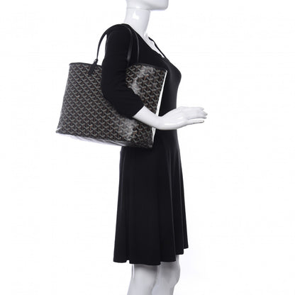 Goyard Goyardine Saint Louis PM Black 2 of 9