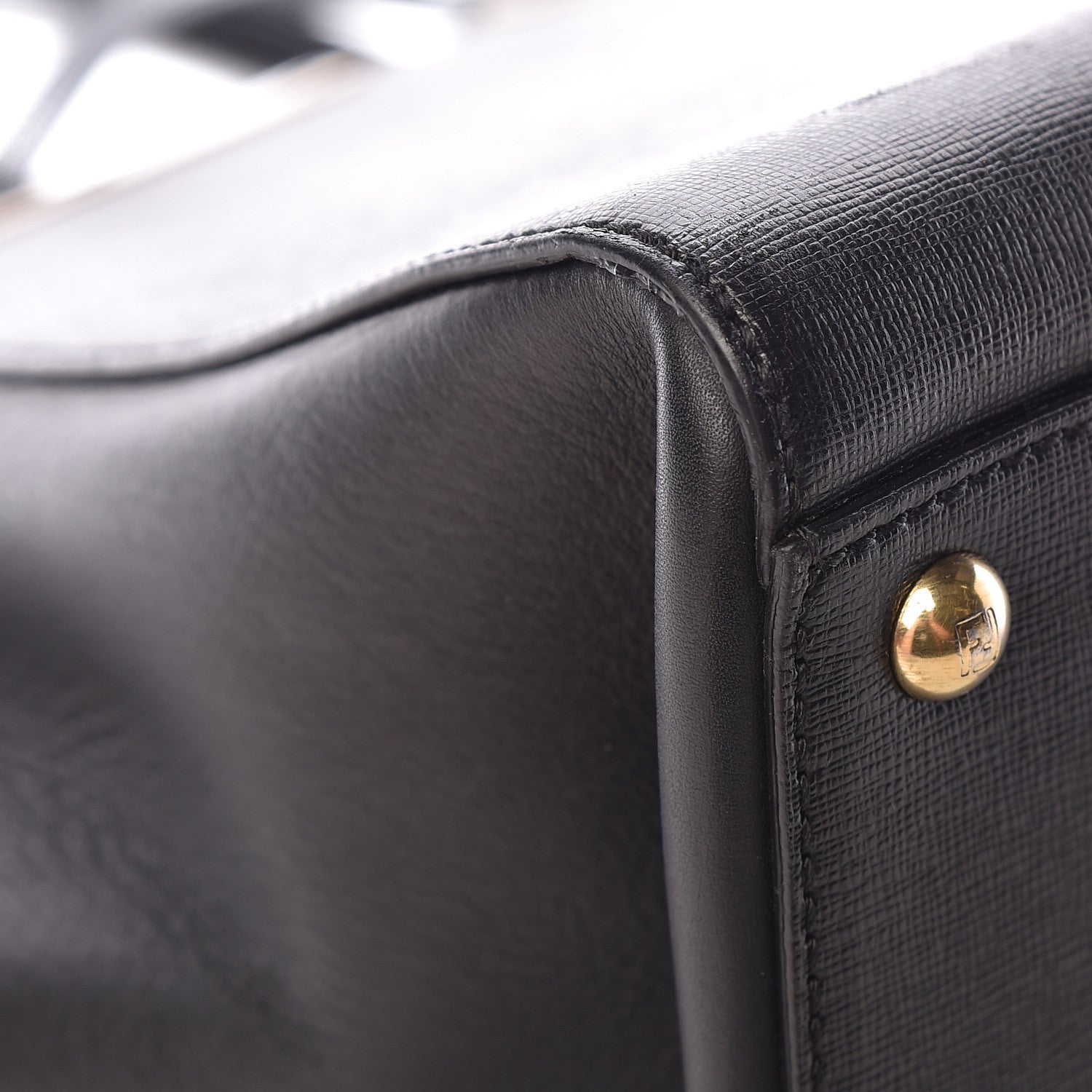 Fendi Vitello Elite Large 3Jours Tote Black 12 of 15