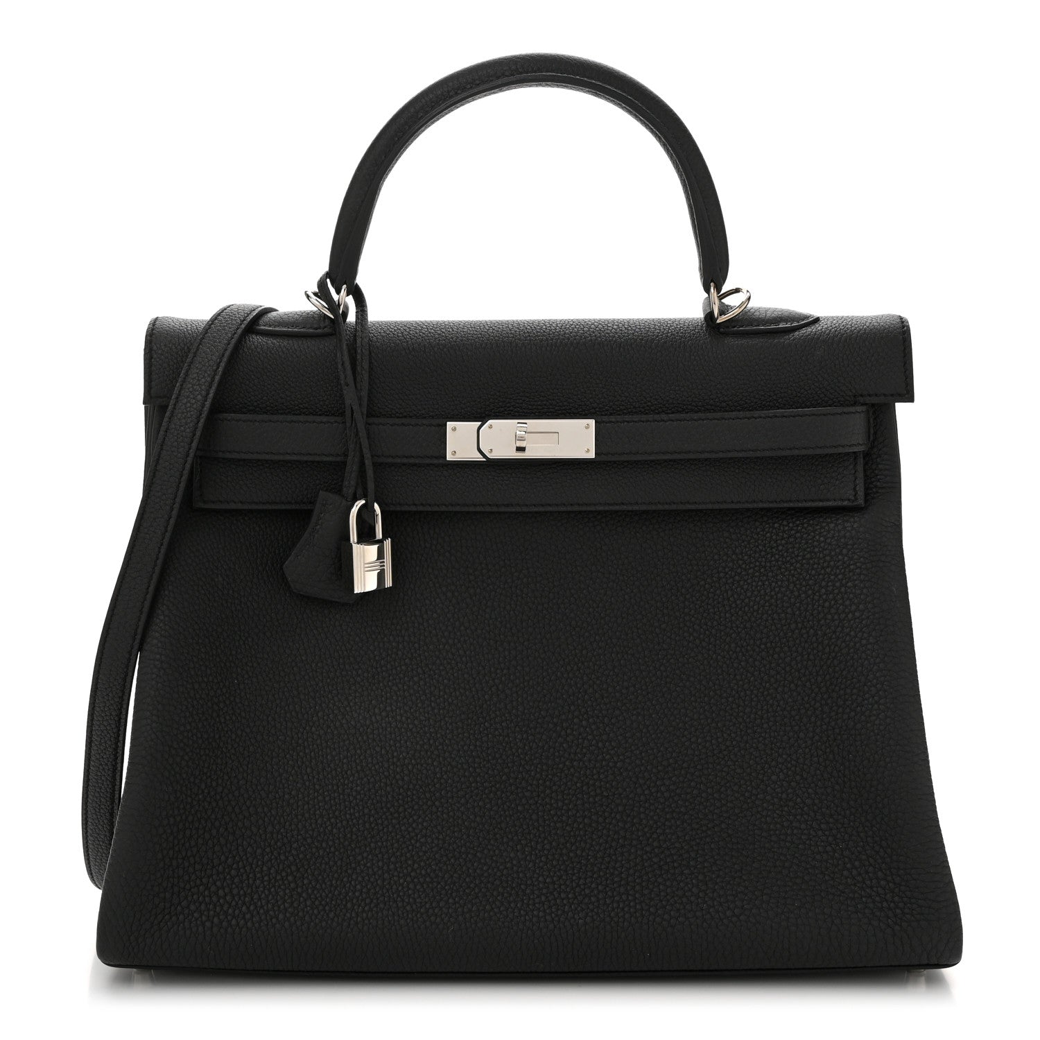 Hermes Togo Kelly Retourne 35 Black 1 of 11
