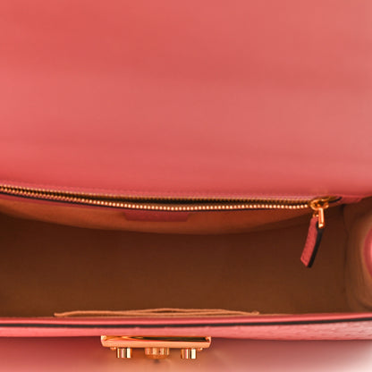 Gucci Guccissima Signature Medium Padlock Shoulder Bag Rose Baby Candy 5 of 11