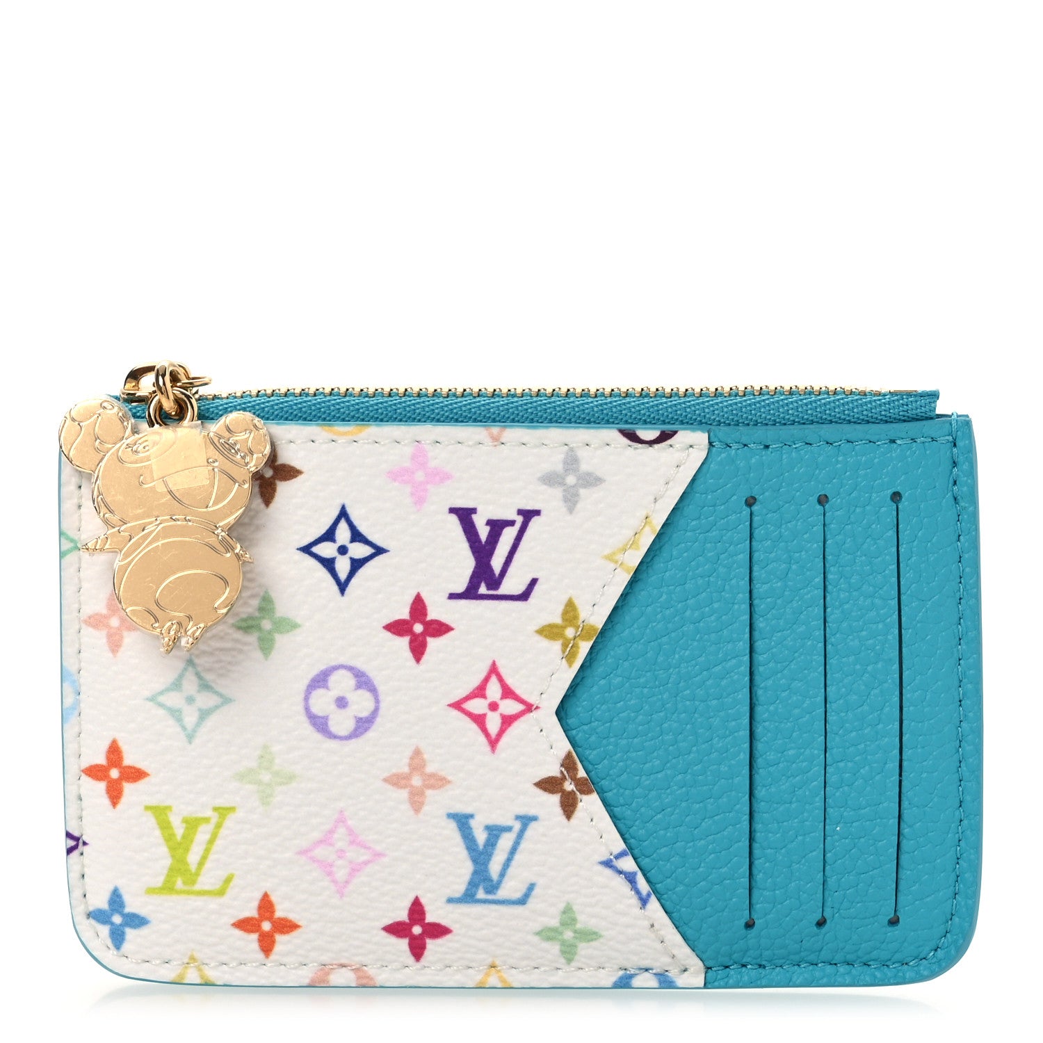 Louis Vuitton LV X TM Monogram Romy Card Holder Kabira Blue 1 of 8