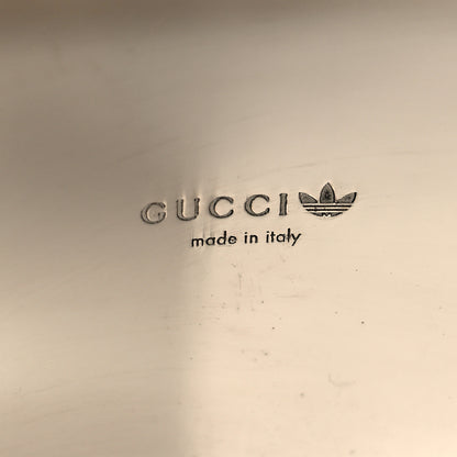 Gucci X ADIDAS Metal Enamel Cuff Bracelet S Silver Green 4 of 6