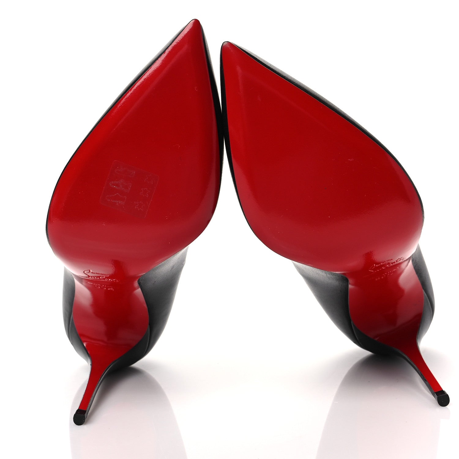 Christian Louboutin Shiny Nappa Pigalle Follies 100 Pumps 39.5 Black 5 of 7