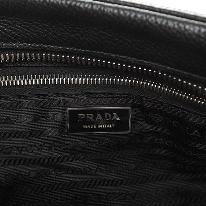 Prada Vitello Daino Tote Nero Black 6 of 18