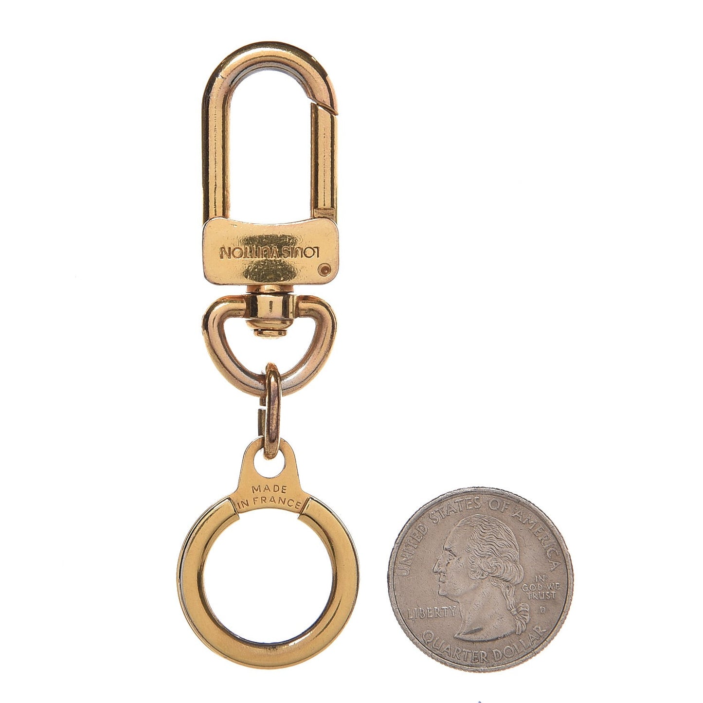 Pochette Extender Key Ring Gold