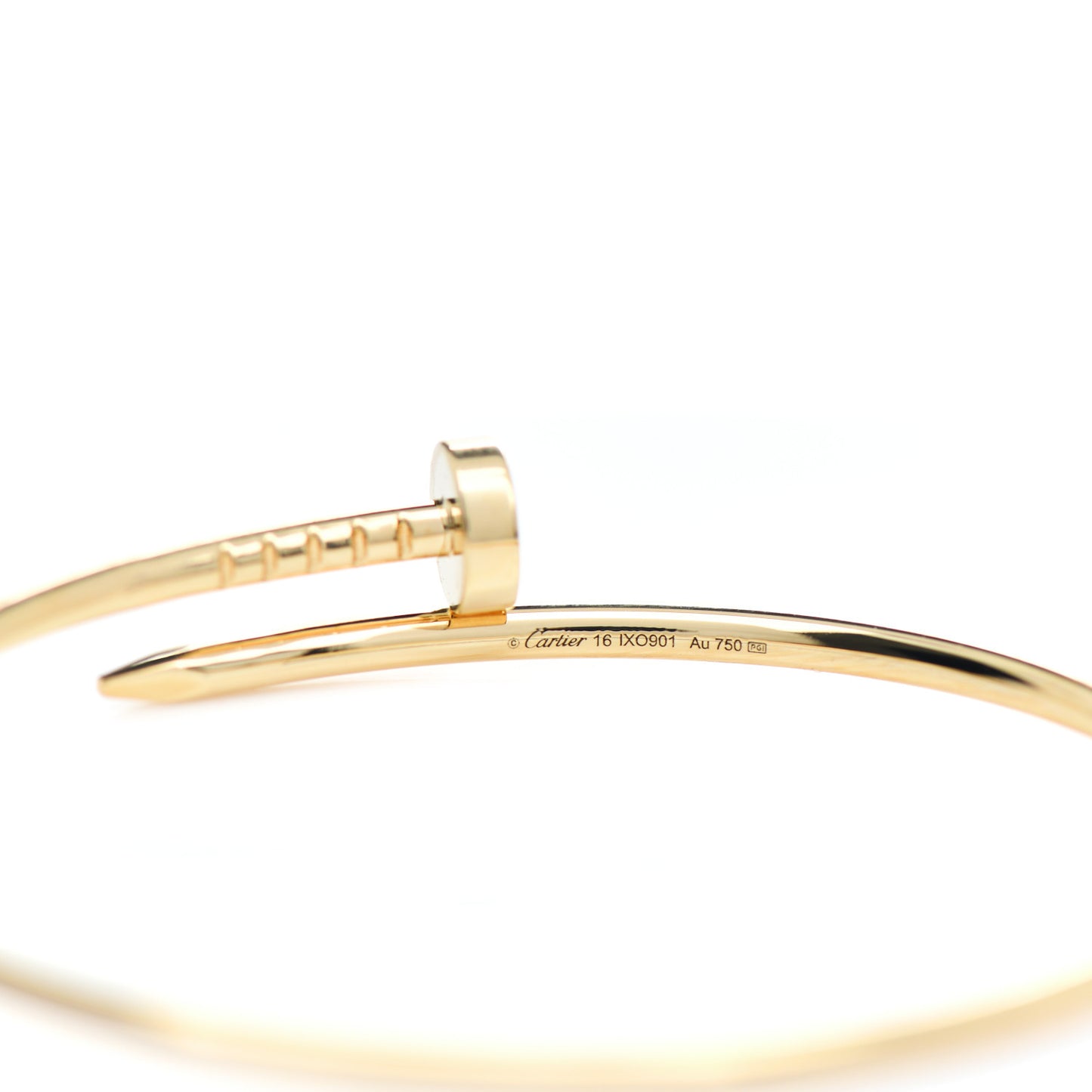 18K Yellow Gold Small Juste Un Clou Bracelet 16