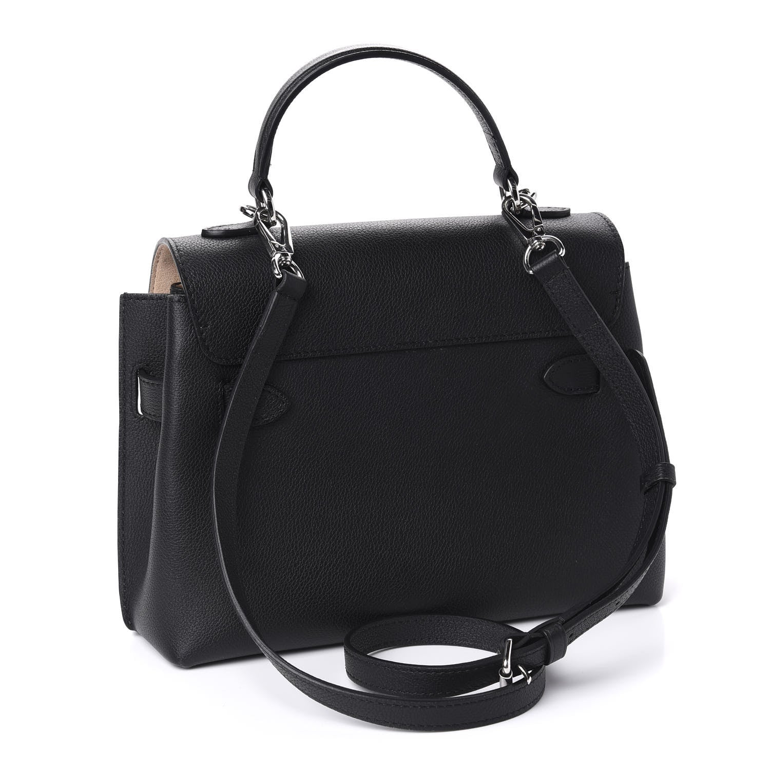 Louis Vuitton Calfskin Lockme Ever BB Black 4 of 12