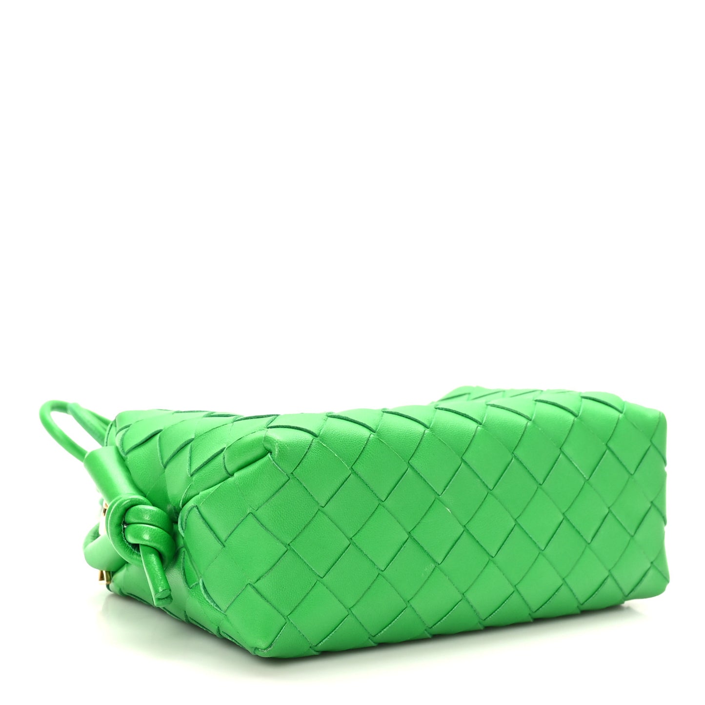 Nappa Intrecciato Mini Loop Camera Bag Parakeet