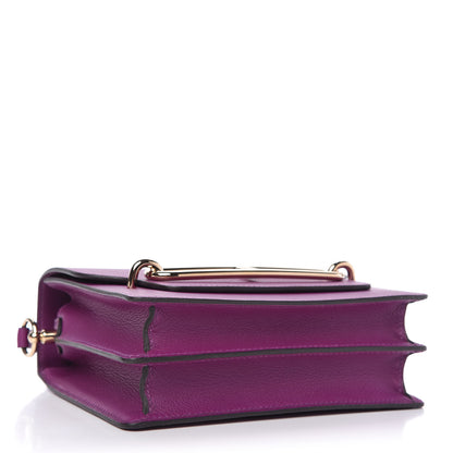 Hermes Evercolor Mini Sac Roulis Anemone 4 of 9