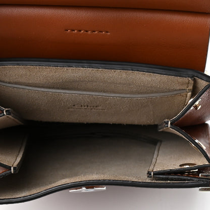 Chloe Suede Calfskin Mini Faye Bracelet Bag Tobacco 5 of 9