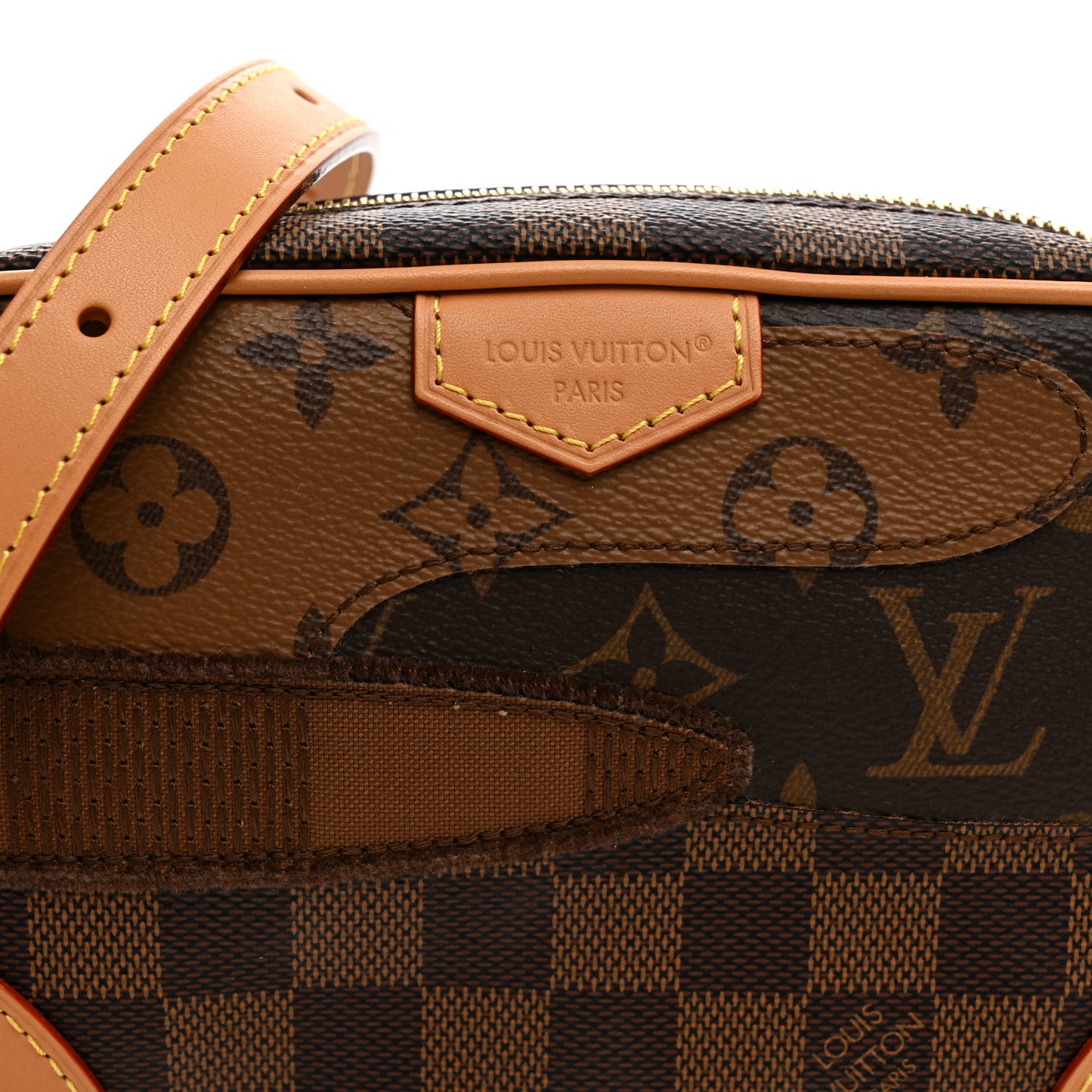 Monogram Landscape Trocadero Wearable Wallet Brown