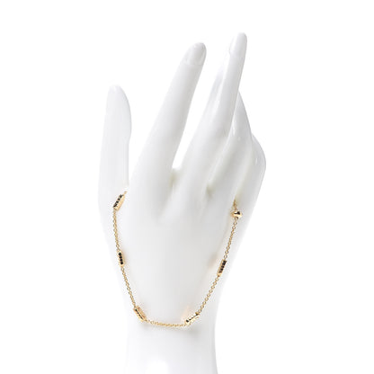 Bulgari 18K Yellow Gold Parentesi Chain Bracelet 2 of 5