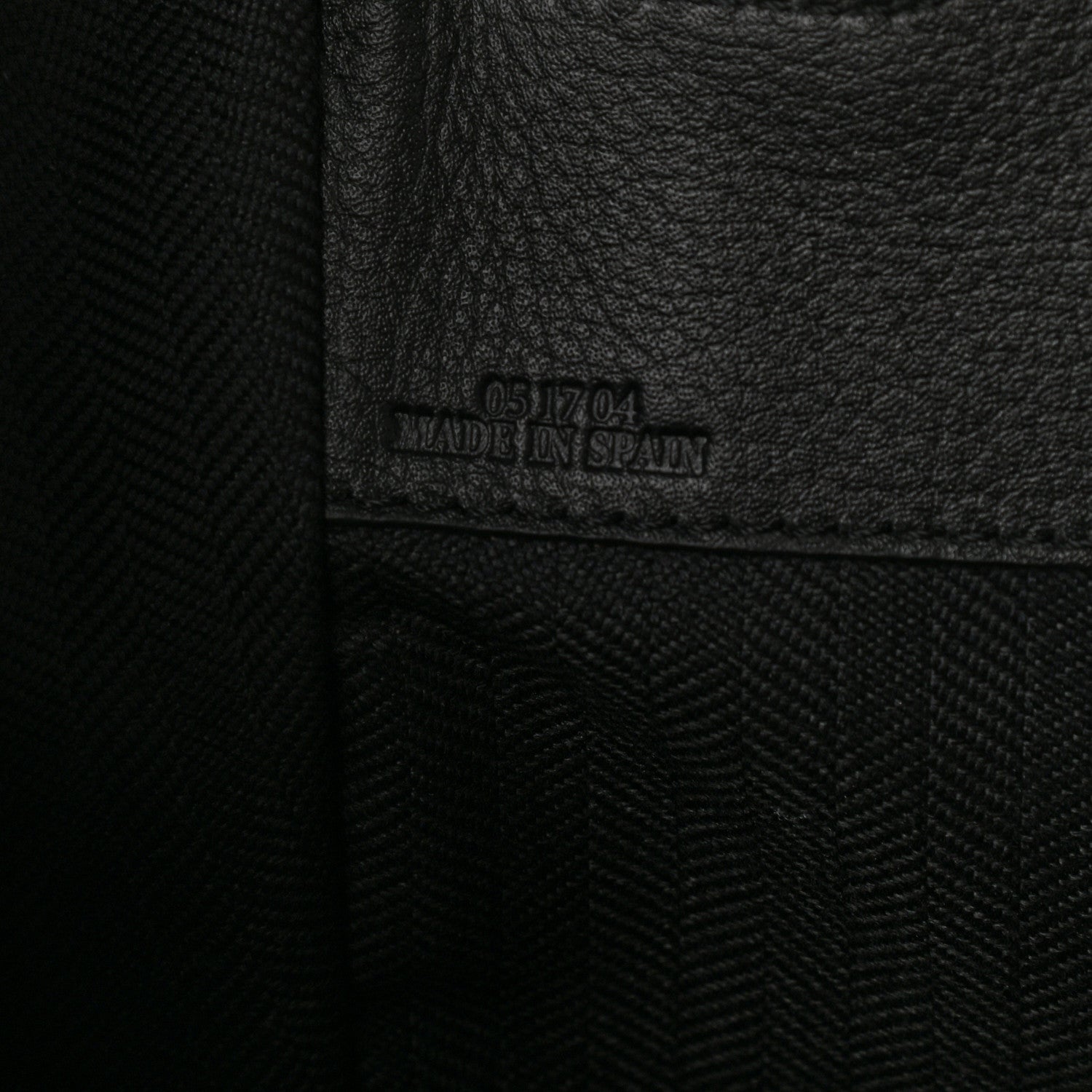 Loewe Wool Calfskin Medium Hammock Shoulder Bag Black Red Tartan 8 of 9