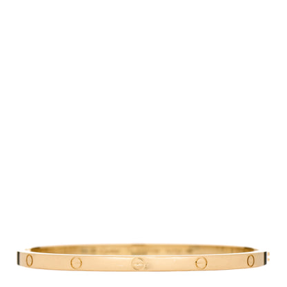 Cartier 18K Yellow Gold Small LOVE Bracelet 17 1 of 5