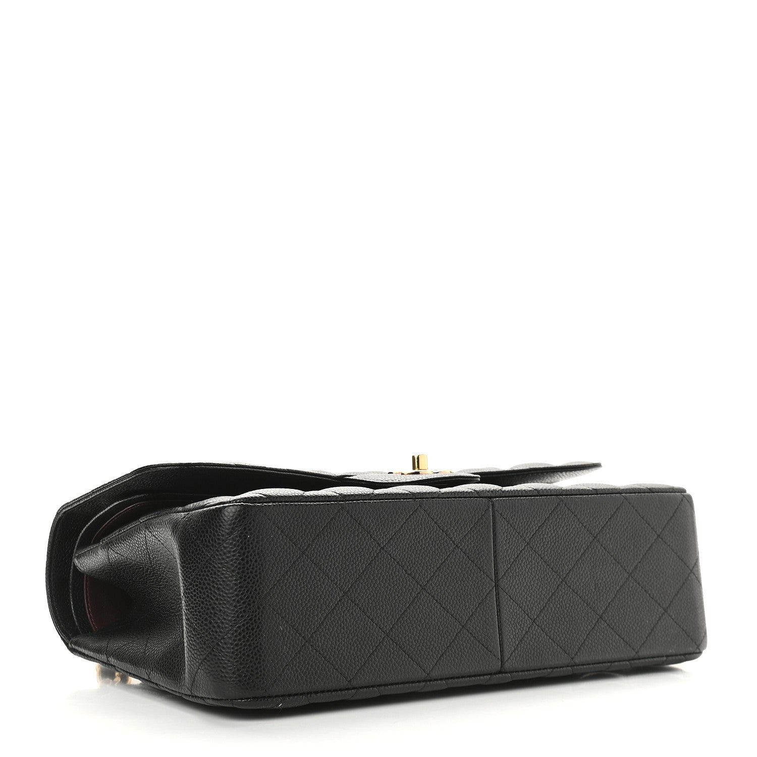 Chanel Caviar Quilted Jumbo Double Flap Black 3 of 8