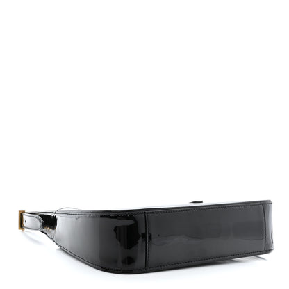 Saint Laurent Patent Le 5 A 7 Hobo Black 4 of 12