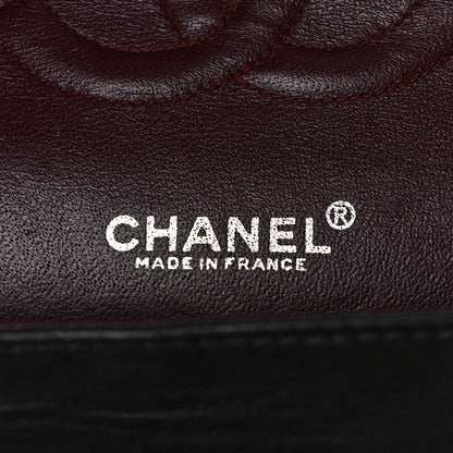Chanel Lambskin Quilted Medium Double Flap Black 5 of 13