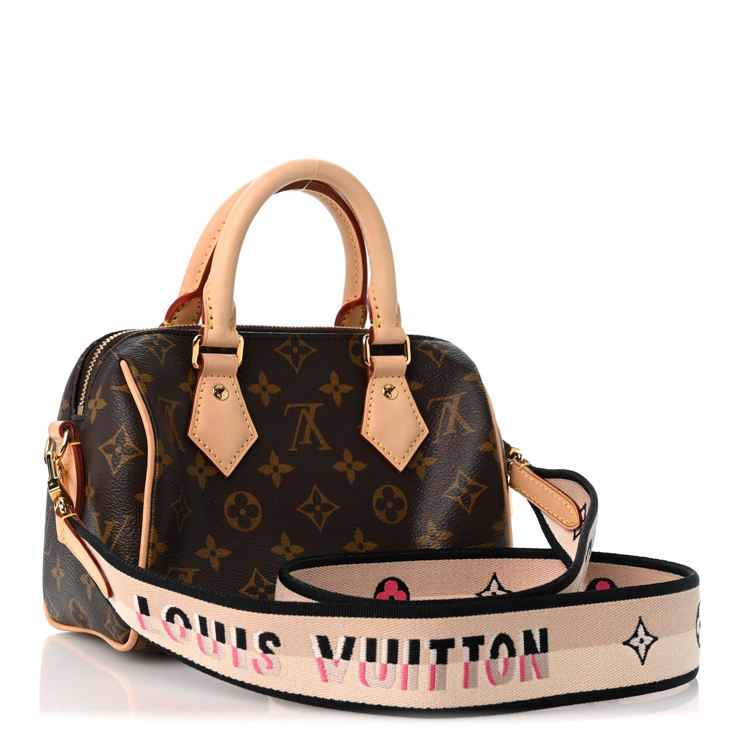 Monogram Speedy Bandouliere 20 Black