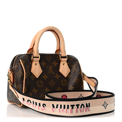 Louis Vuitton Monogram Speedy Bandouliere 20 Black 3 of 10