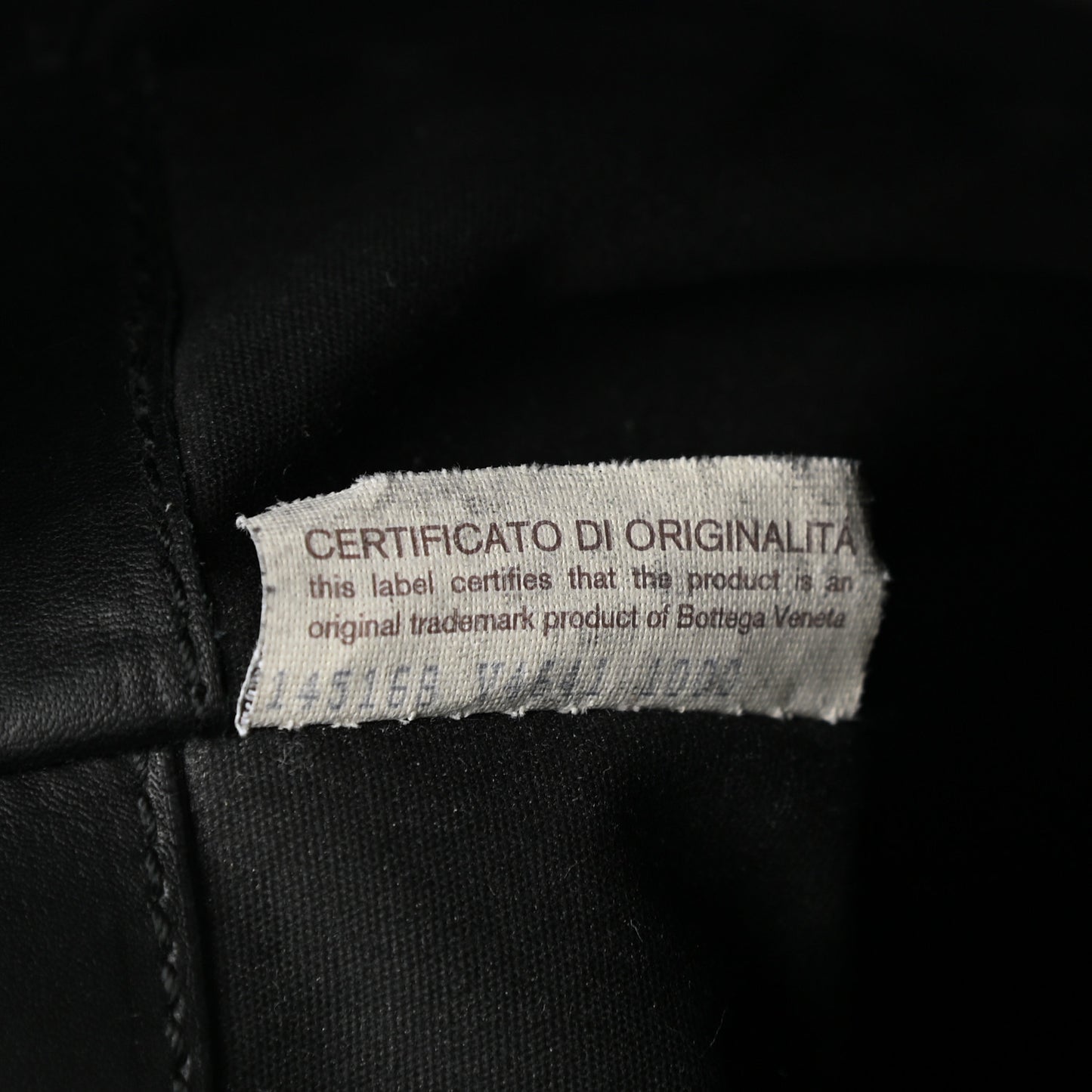 Nappa Intrecciato Briefcase Black