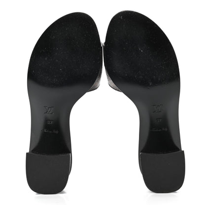 Louis Vuitton Monogram Lock It Mules 37 5 of 10