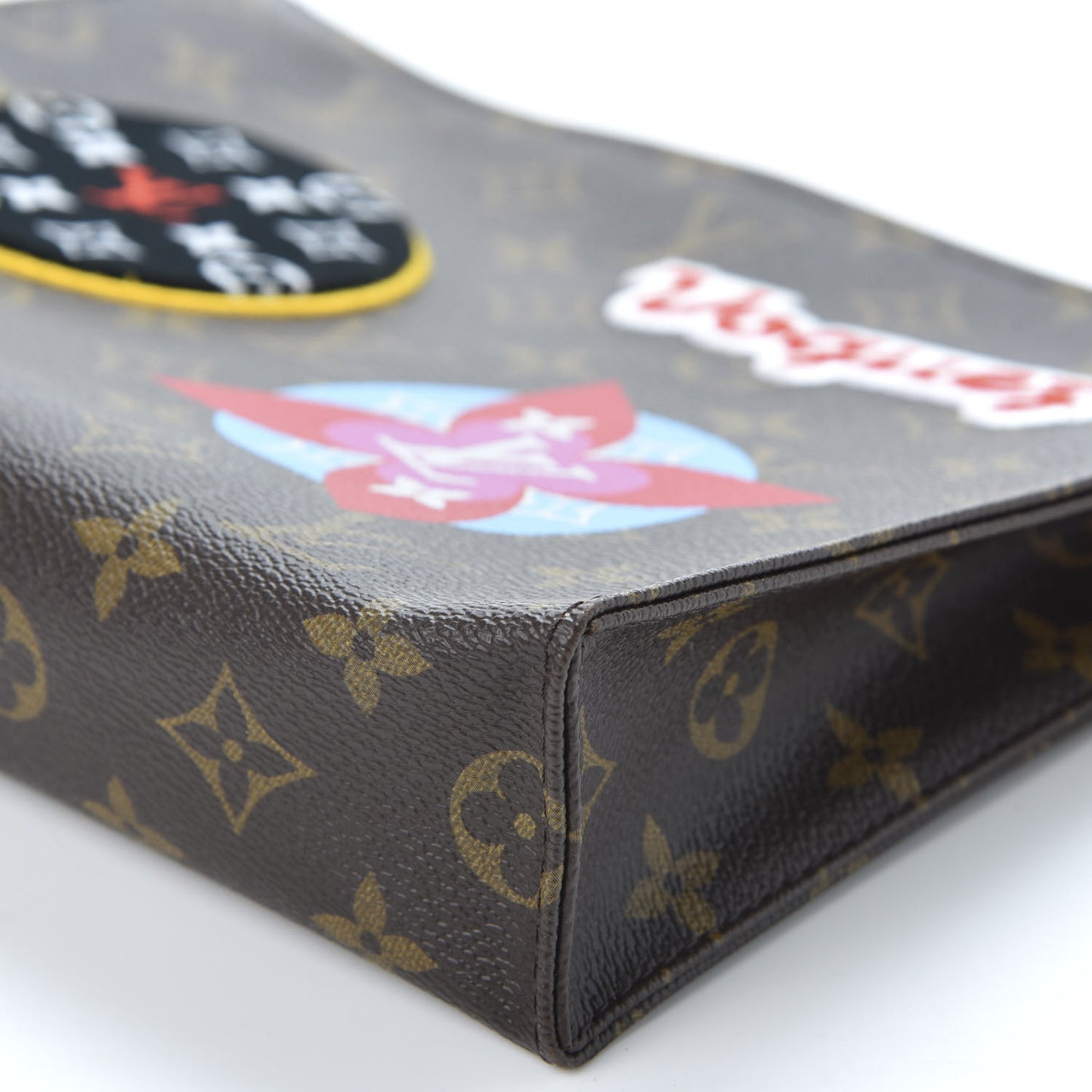 Monogram Travel Stickers Toiletry Pouch 26