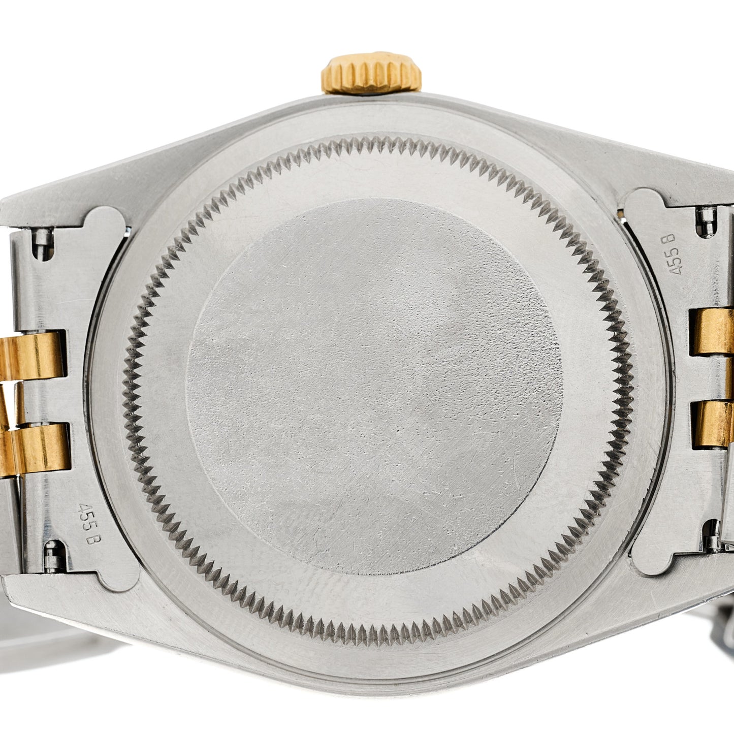 Stainless Steel 18K Yellow Gold Diamond 36mm Oyster Perpetual Datejust Watch Champagne 16233