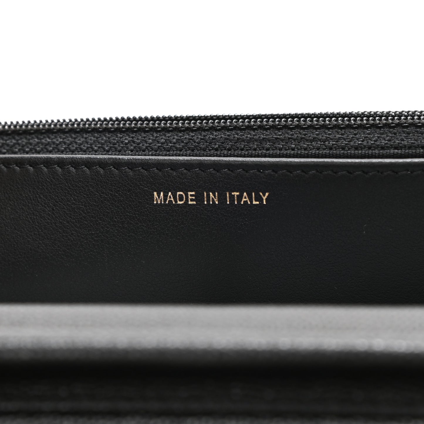 Caviar Quilted Crystal CC Wallet On Chain WOC Black