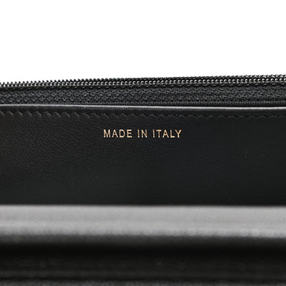 Chanel Caviar Quilted Crystal CC Wallet On Chain WOC Black 7 of 10