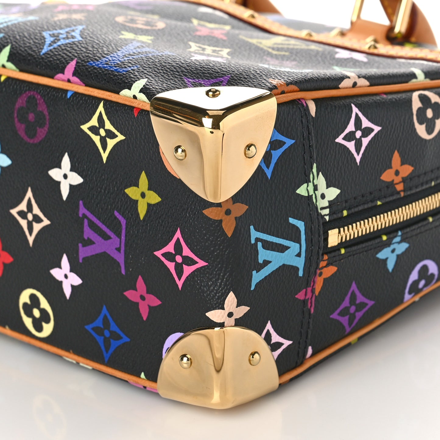 Monogram Multicolor Trouville Black