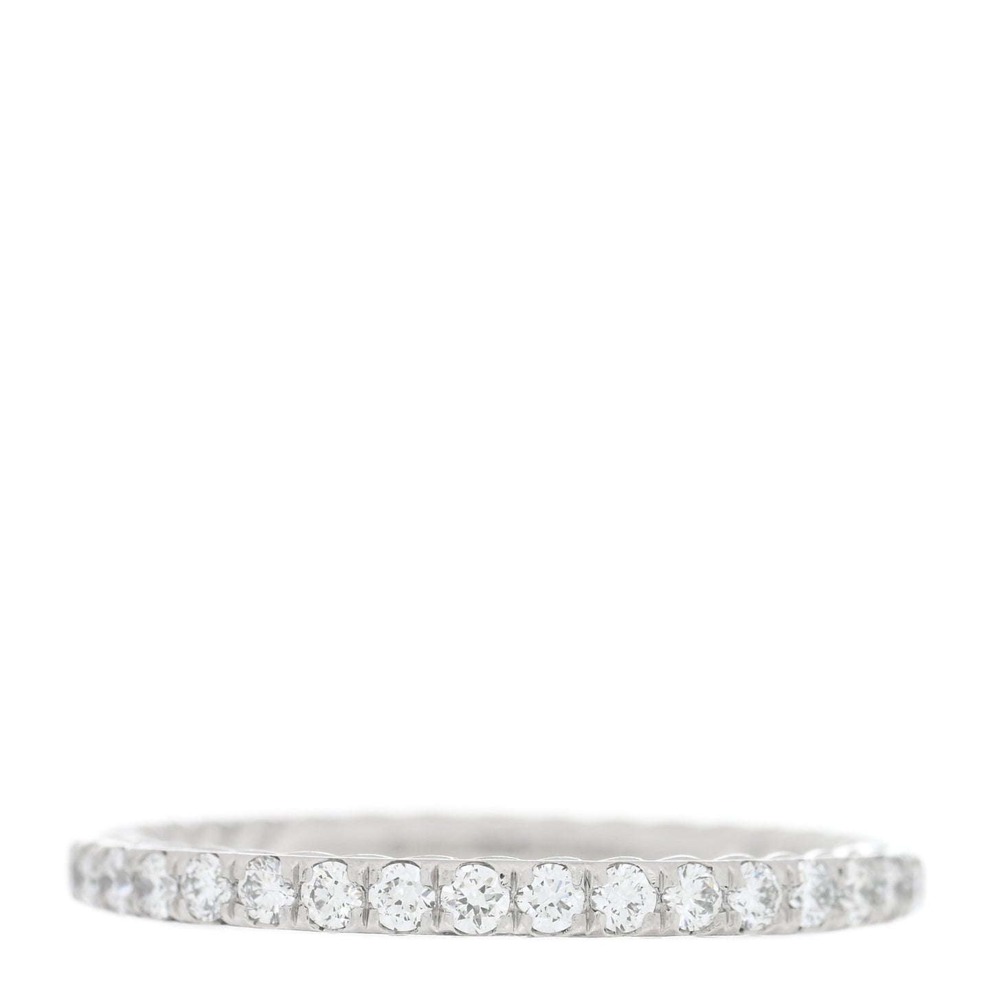 Platinum Diamond 2.2mm Eden Eternity Wedding Band Ring 49 5
