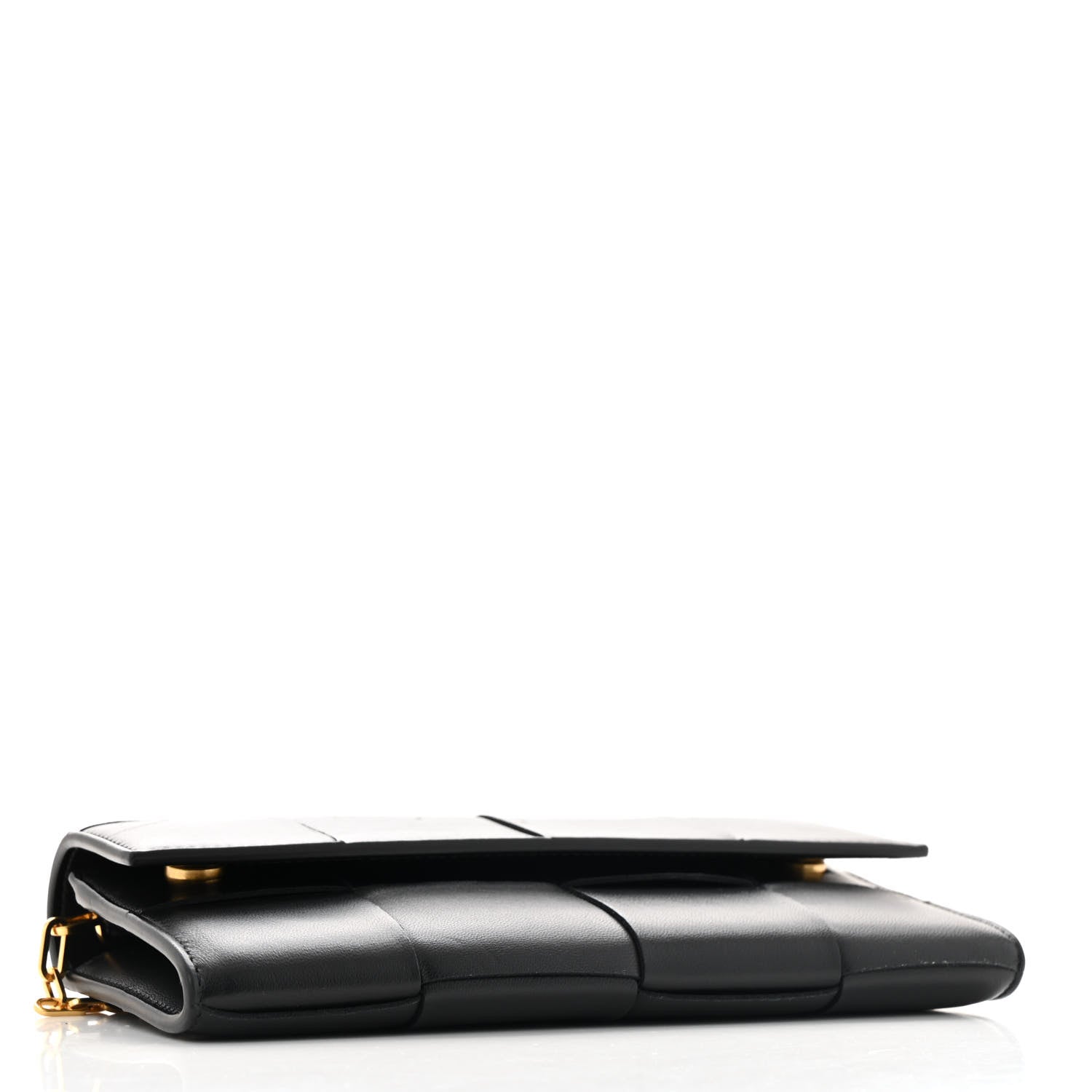 Bottega Veneta Nappa Maxi Intrecciato Cassette On Chain Black 4 of 12