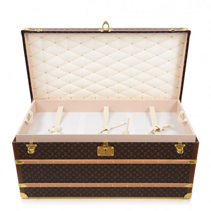 Louis Vuitton Monogram Malle Courrier Lozine Trunk 110 5 of 25