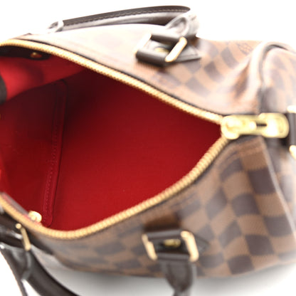 Louis Vuitton Damier Ebene Speedy Bandouliere 25 5 of 7