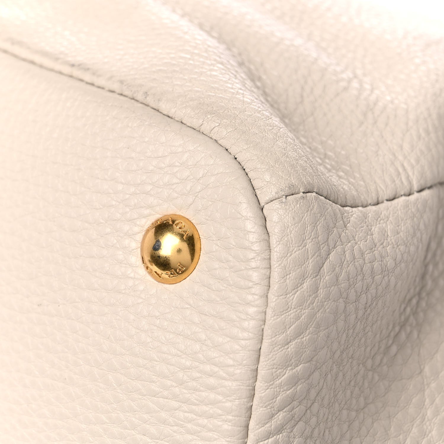 Prada Vitello Daino Tote Talco 12 of 18