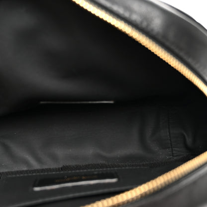 Saint Laurent Lambskin Quilted Lolita Cosmetic Pouch Black 5 of 7