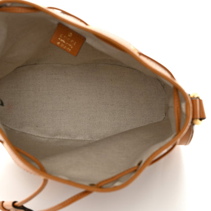 Gucci X DISNEY Mini Vintage GG Supreme Monogram Bucket Bag Beige Vintage Sun Oil 5 of 11