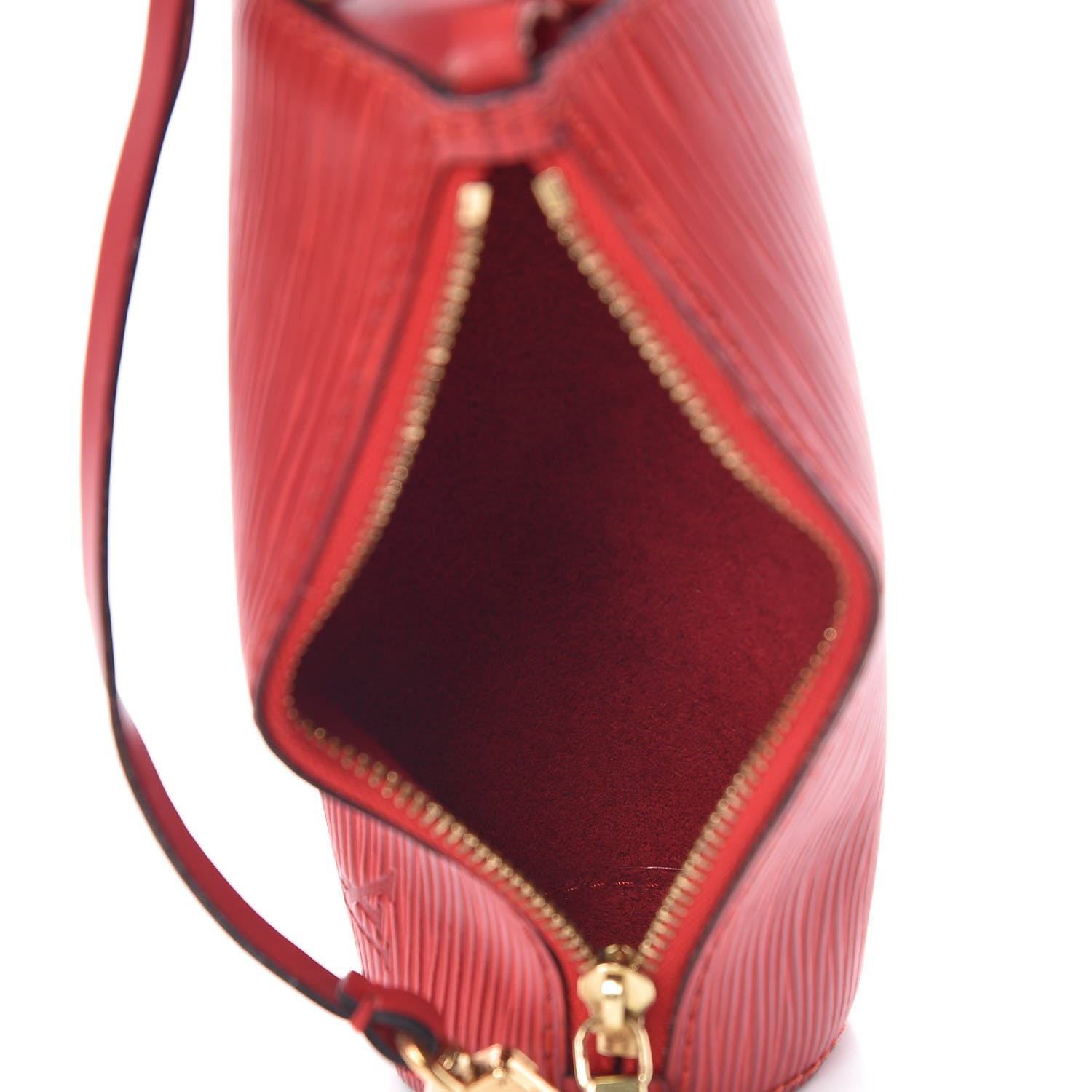 Louis Vuitton Epi Soufflot Castillan Red 14 of 17