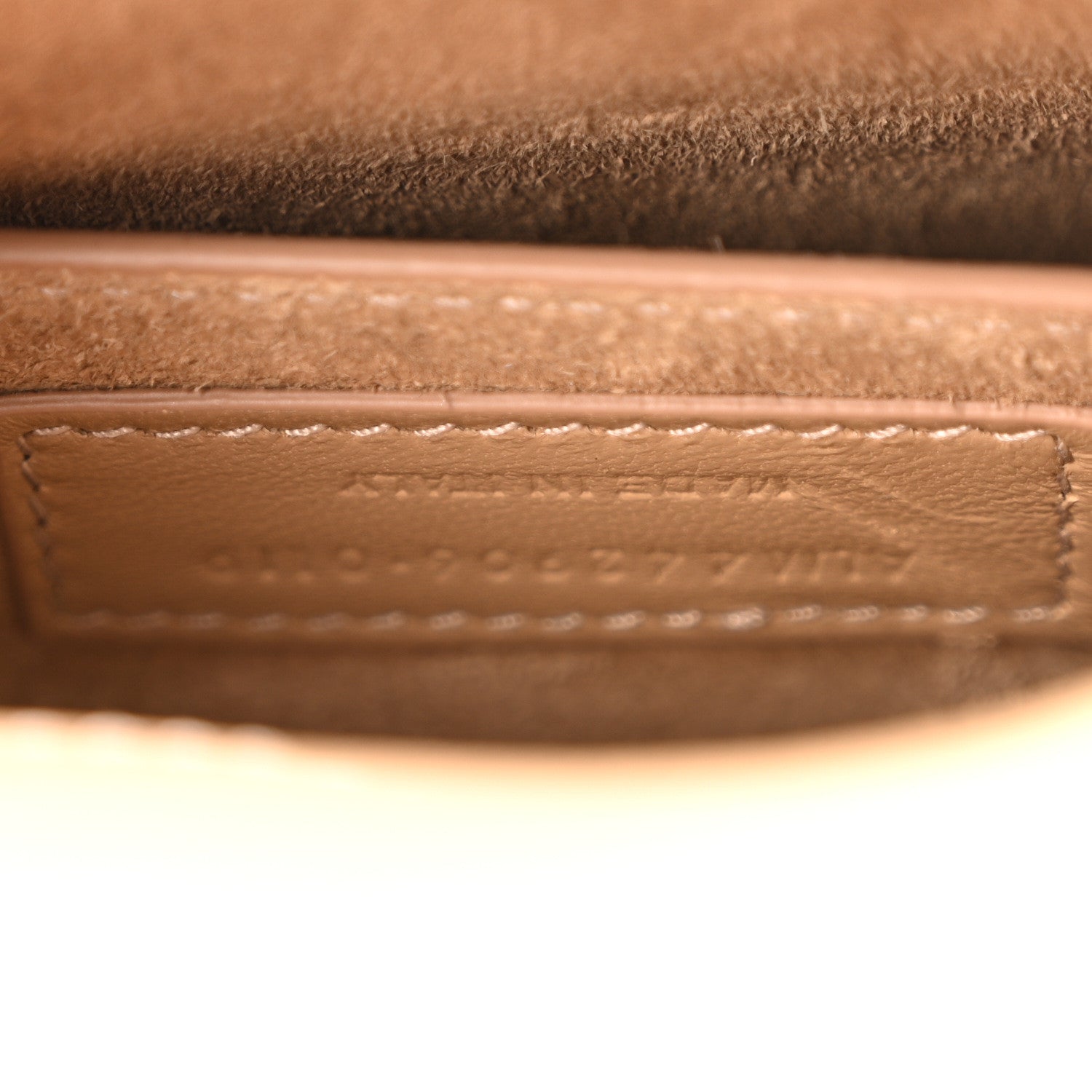 Saint Laurent Calfskin Medium Monogram Sunset Dark Beige 7 of 10