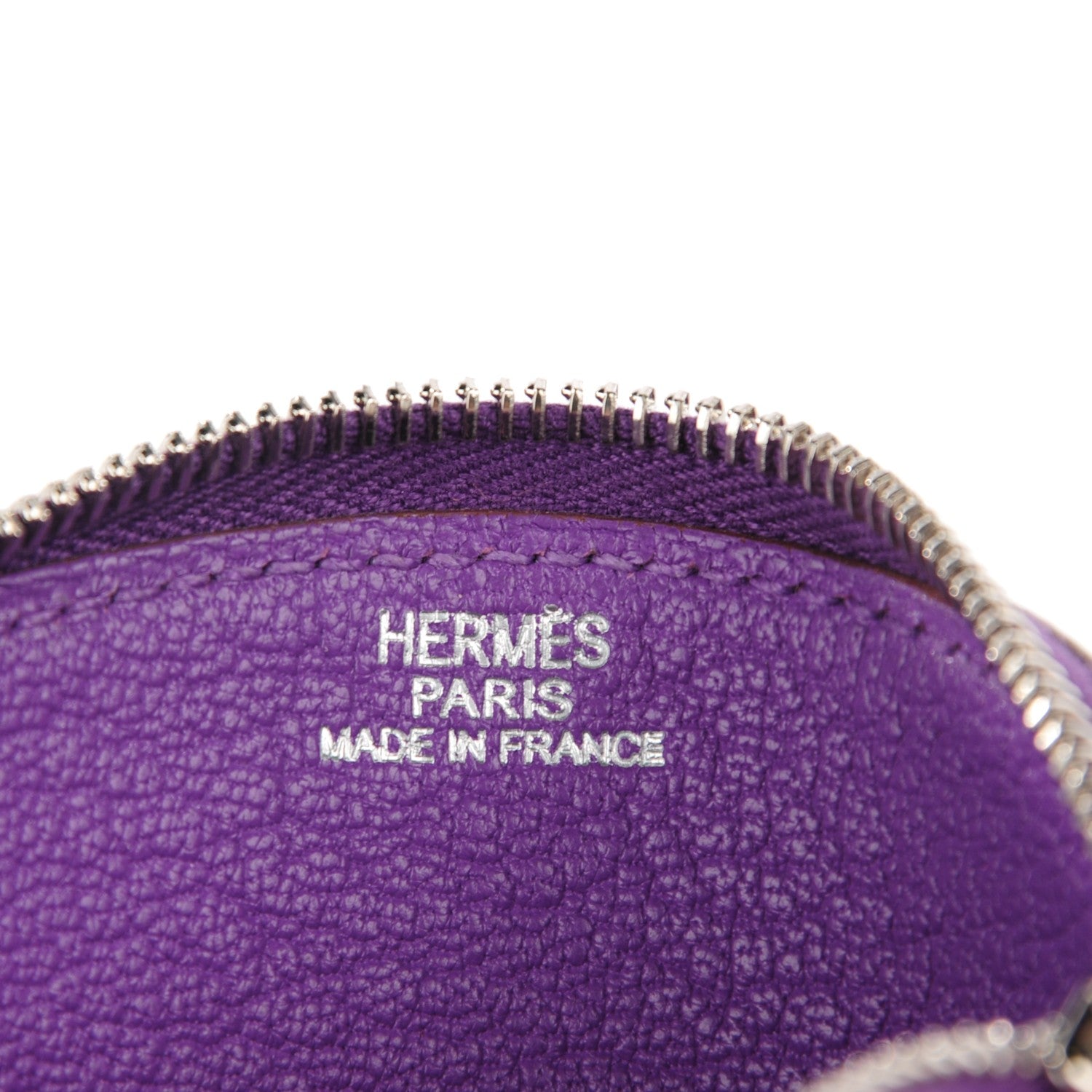 Hermes Chevre Mysore Evelyne Coin Purse Parma 6 of 9
