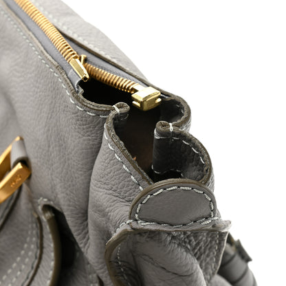 Chloe Calfskin Large Marcie Satchel Cashmere Grey 12 of 16