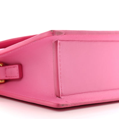Jacquemus Smooth Calfskin Le Sac Rond Pink 8 of 12