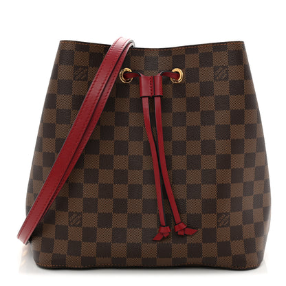 Louis Vuitton Damier Ebene Neonoe MM Cherry Berry 1 of 9