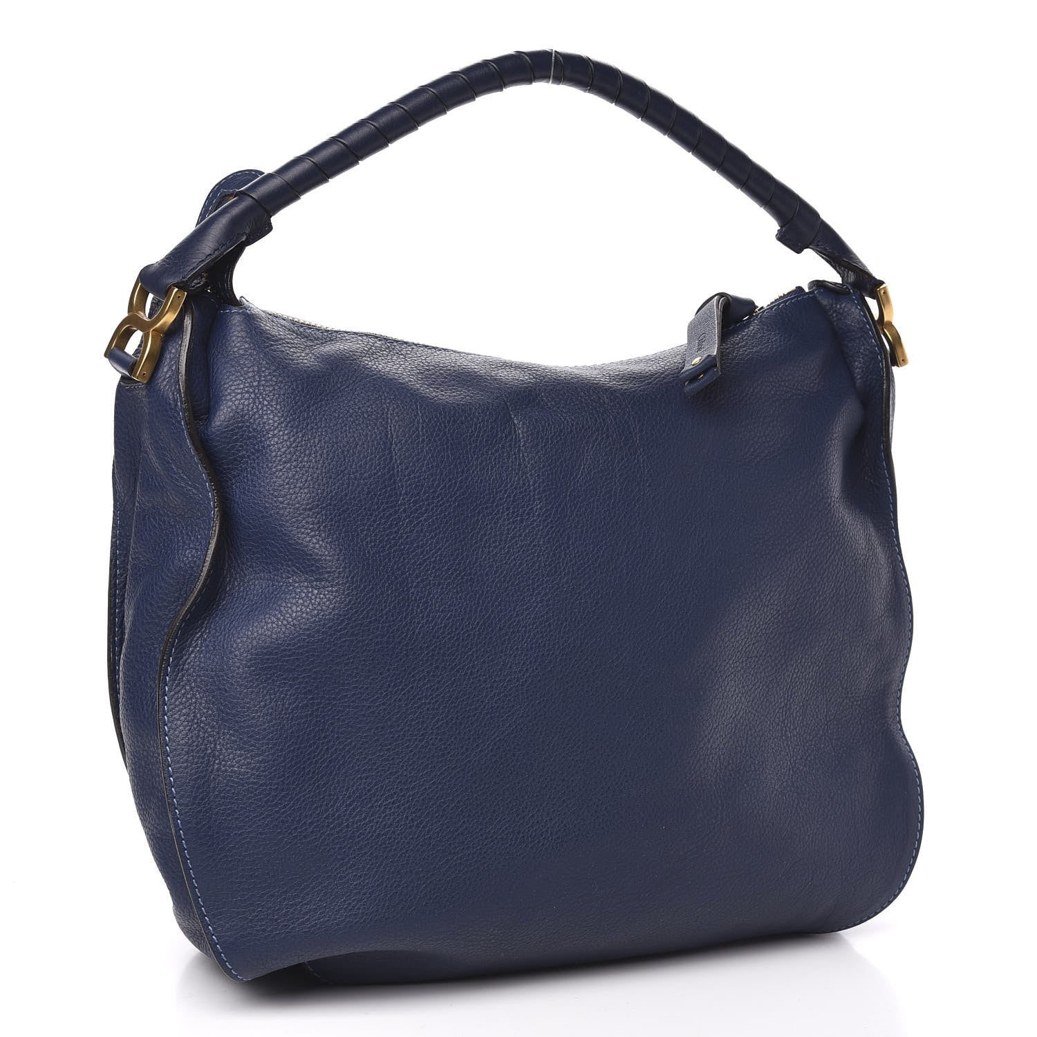 Chloe Calfskin Large Marcie Hobo Scuba Blue 2 of 9