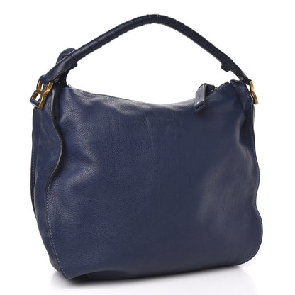 Chloe Calfskin Large Marcie Hobo Scuba Blue 2 of 9