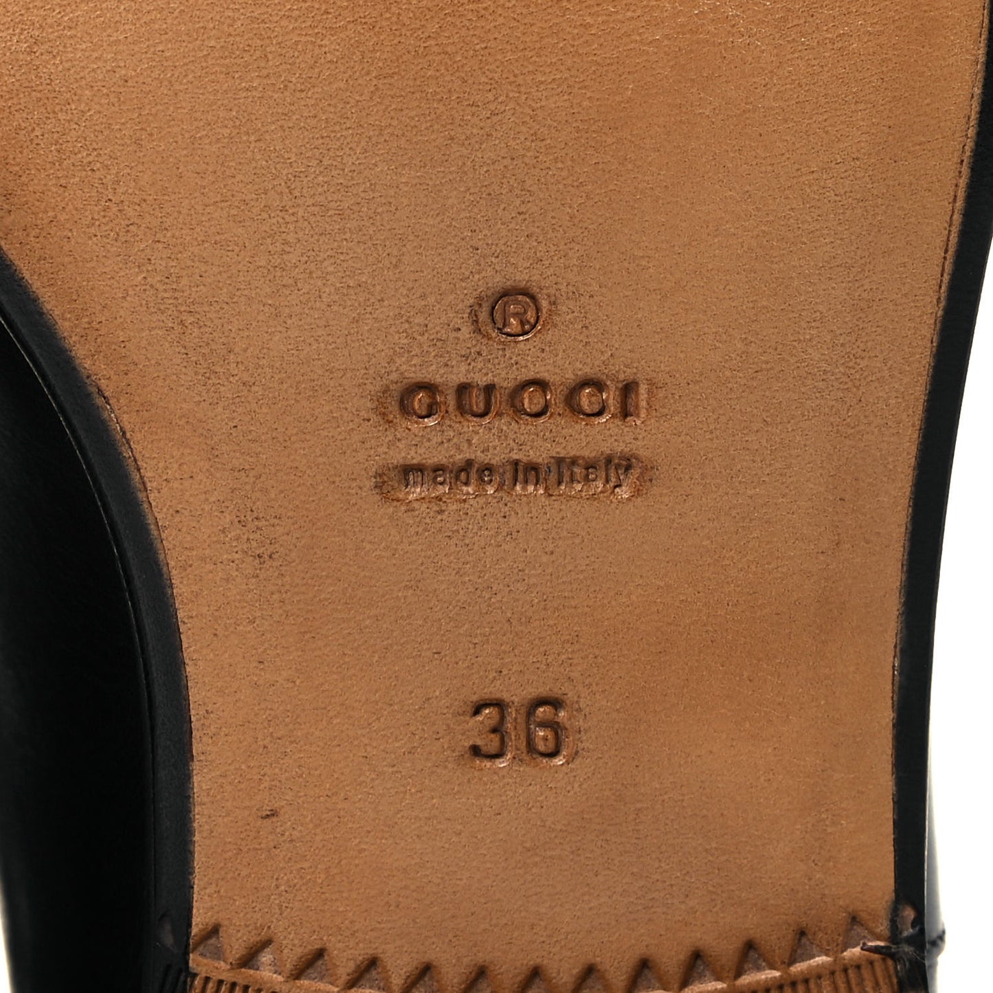 Calfskin Horsebit Tall Boots 36 Black