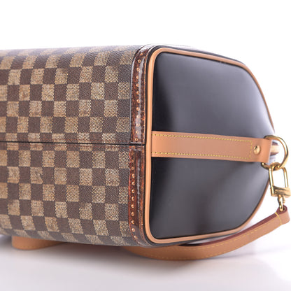 Louis Vuitton Transformed Damier Ebene Time Trunk Speedy Bandouliere 25 Black 10 of 11