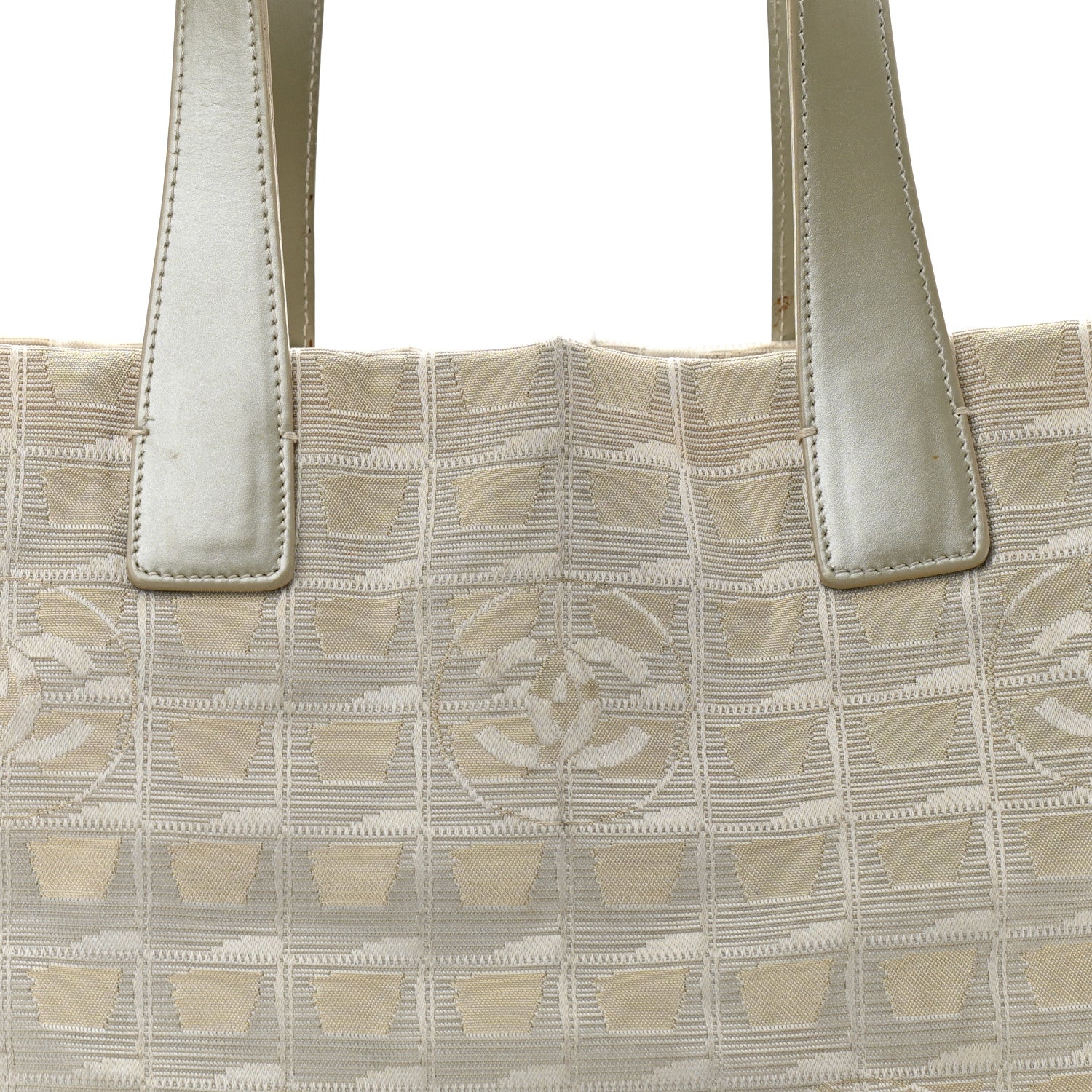 Chanel Nylon Medium Travel Tote Beige 12 of 35